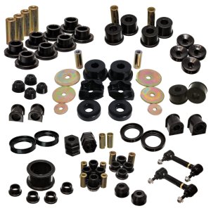 Honda CR-V Bushing Kit - Energy Suspension - Hyper-Flex System - Black - `97-`01